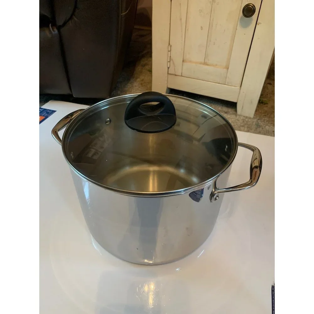 Tramontina Triplyclad 8Qt 7.6L Premium Stainless Steel 83116/023